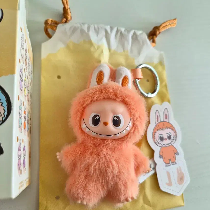 [BUNJANG] Pop Mart My Secret Code J Mini Labubu Doll Keychain / 팝마트 내 마음속 비밀번호 J 미니 라부부 인형 키링