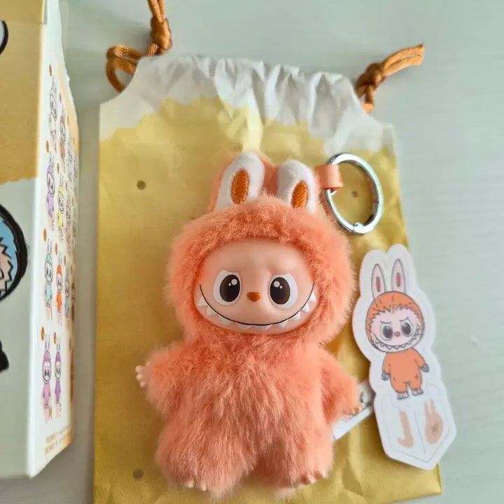 [BUNJANG] Pop Mart My Secret Code J Mini Labubu Doll Keychain / 팝마트 내 마음속 비밀번호 J 미니 라부부 인형 키링