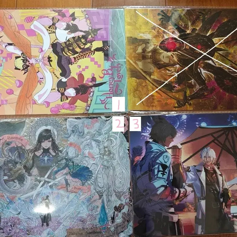 [BUNJANG] Final Fantasy XIV China Exclusive Penfest Art Card / 파판14 파이널판타지14 중국 한정 펜페스트 아트카드 허니비/또하나의미래(린가이아)