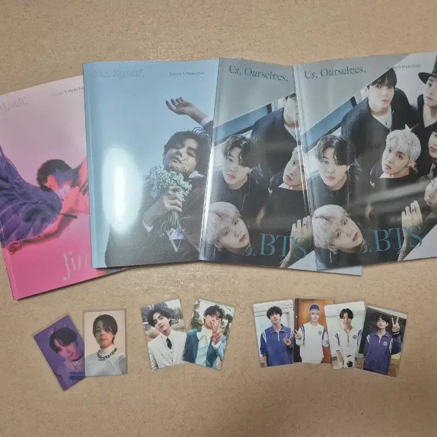 [BUNJANG] BTS Photobook Set Jimin V Group Set / 방탄 화보집 풀셋 지민, 뷔, 단체 2권 일괄
