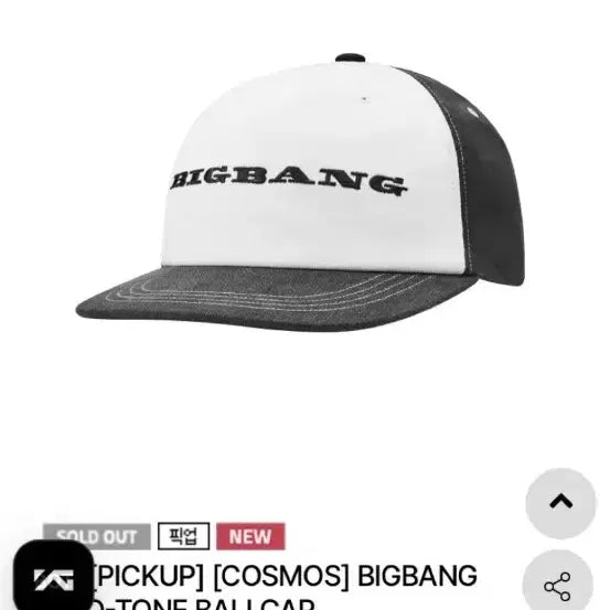 [BUNJANG] Bigbang Goyang Concert Hat / 새상품 빅뱅 고양 콘서트 모자 bigbang