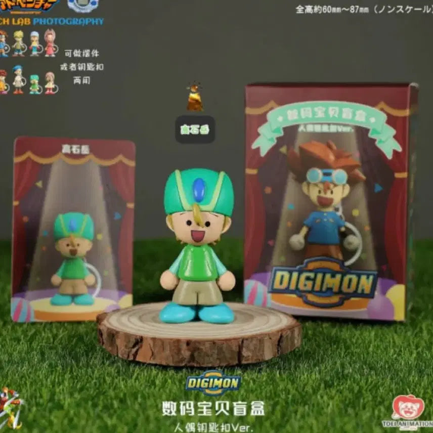 [BUNJANG] Digimon Wooden Doll - Riki / 디지몬 목각인형 - 리키