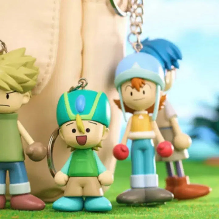 [BUNJANG] Digimon Wooden Doll - Riki / 디지몬 목각인형 - 리키