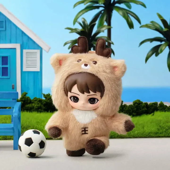 [BUNJANG] RIIZE Popmart Fluffy Club Sirius Charm Sungchan (Urakbam) / 라이즈 팝마트 RIIZE 플러피 클럽 시리스 인현 키링 성찬(우락밤)