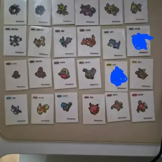 [BUNJANG] Pokemon Pixel Sticker / 포켓몬 픽셀 띠부씰 팔아요