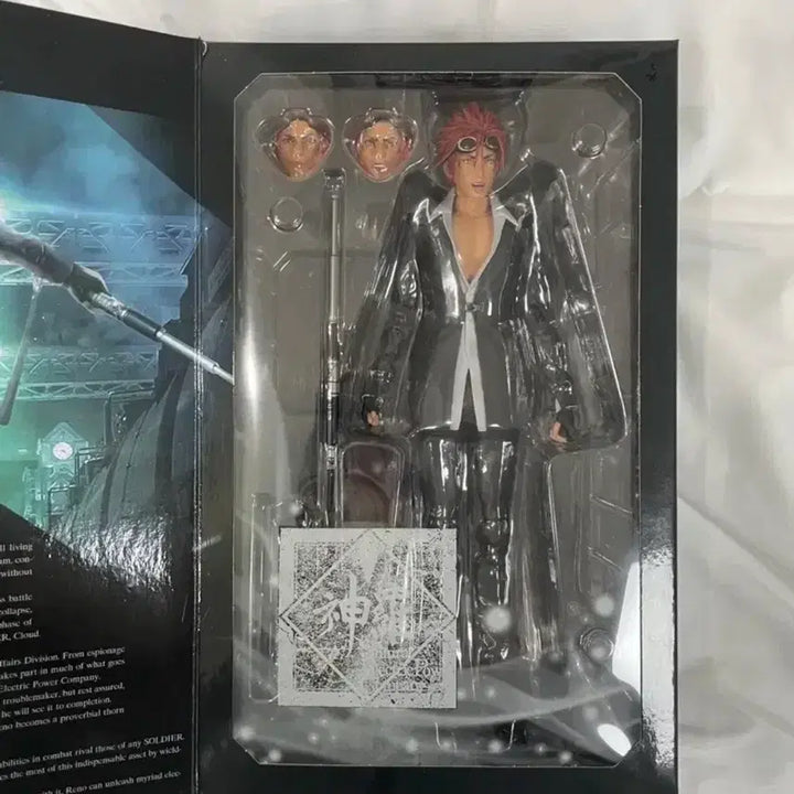 [BUNJANG] Final Fantasy VII Reno Play Arts Kai Figure / 레노 플레이아츠 피규어 파판7 ff7