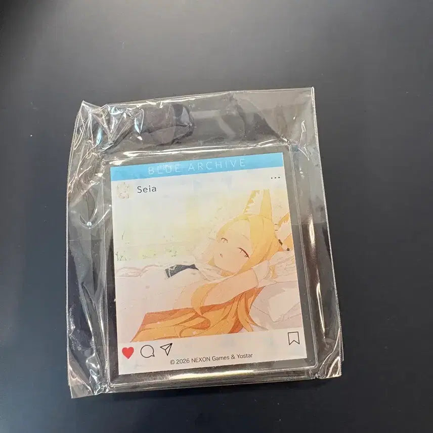 [BUNJANG] Blue Archive Seia SNS-style Acrylic Magnet (Sealed) / 블루아카이브 SNS풍 아크릴 마그넷 세이아