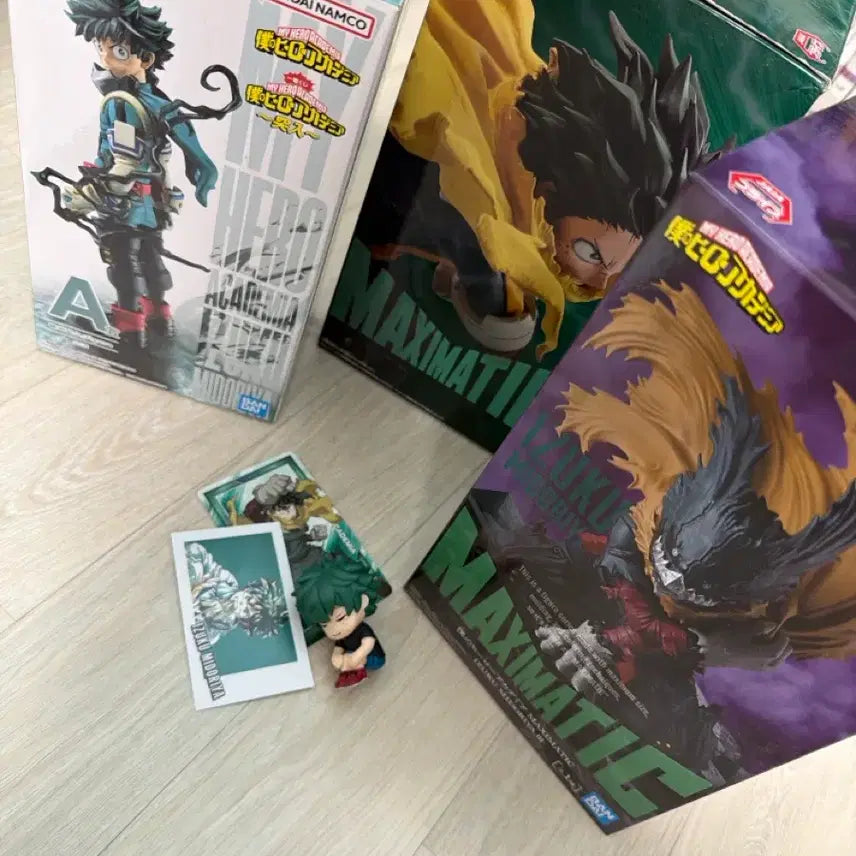 [BUNJANG] Midoriya Izuku My Hero Academia Figure Goods Bundle / 미도리야 이즈쿠 나의히어로아카데미아 나히아 피규어 굿즈 일괄