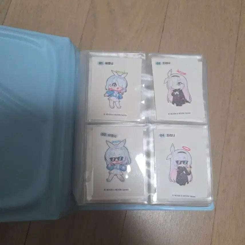 [BUNJANG] Blue Archive Sticker Set (Parts 1 &amp; 2) - Complete Collection / 급처) 블루아카이브 띠부씰 1,2탄 일괄판매