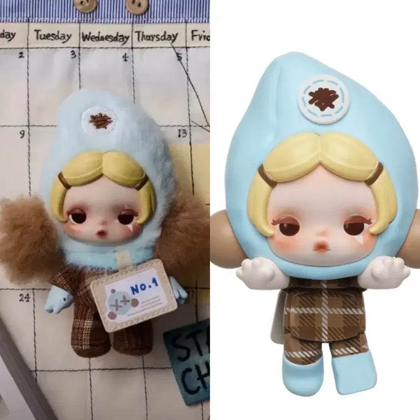 [BUNJANG] Skull Panda Off Mode Keychain/Hipper - Stay Chill Bundle Set / [일괄] 스컬판다 off 모드 키링/히퍼 - 스테이 칠 Stay Chill