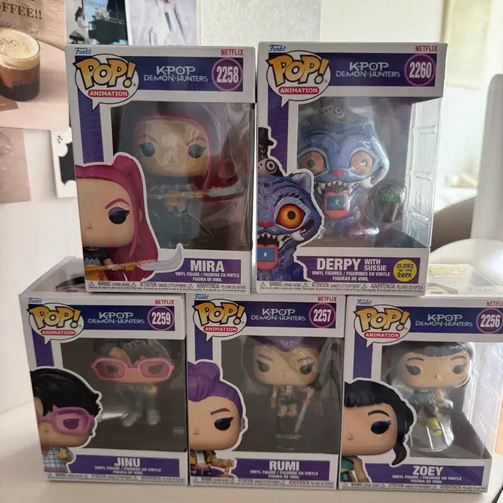 [BUNJANG] Funko Pop Demon Hunter Figure Set / 펀코팝 KPOP 데몬 헌터 피규어 세트 케데헌