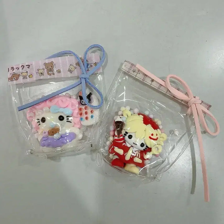 [BUNJANG] Sanrio Mini Kitty Squishy Bundle Set / 새상풍 미니키티말랑일 2개일괄가격