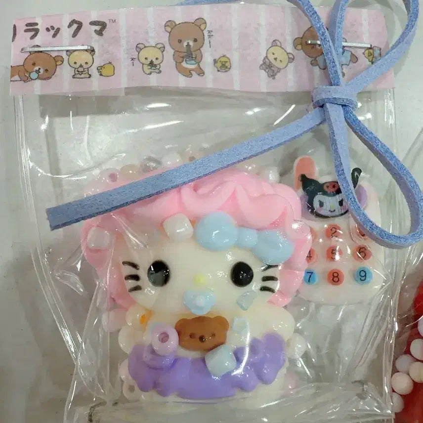 [BUNJANG] Sanrio Mini Kitty Squishy Bundle Set / 새상풍 미니키티말랑일 2개일괄가격