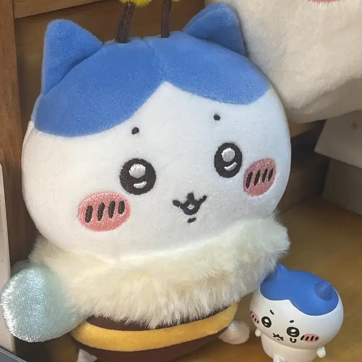 [BUNJANG] Chikawa Hachiwara Honeybee Mascot Plush / 미니소 꿀벌 하치와레 치이카와 먼작귀 마스코트 누이
