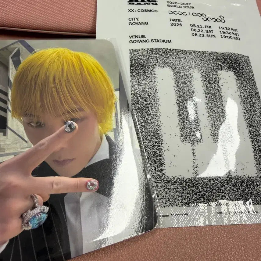[BUNJANG] BIGBANG World Tour Membership Photocard (Sealed) / 빅뱅 월드투어 맴버십 포토카드(미개봉)
