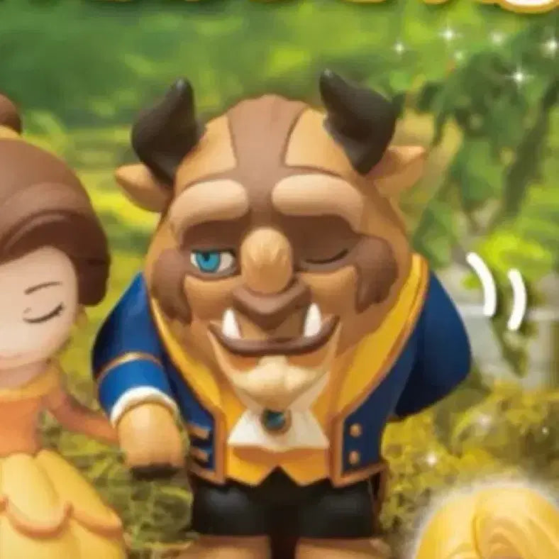 [BUNJANG] Disney Beauty and the Beast Beast Figure Gacha / 디즈니 미녀와 야수 정중히 인사 피규어 가챠