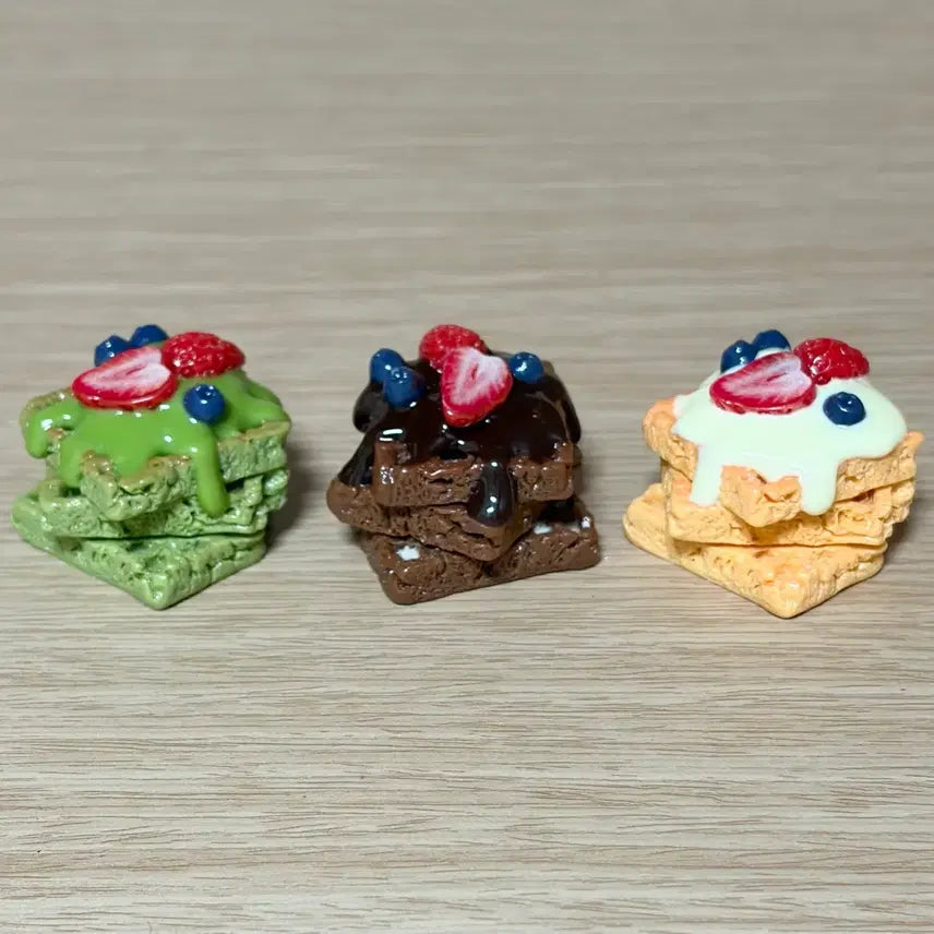 [BUNJANG] Miniature Waffle Dessert / 미니어쳐 와플 디저트