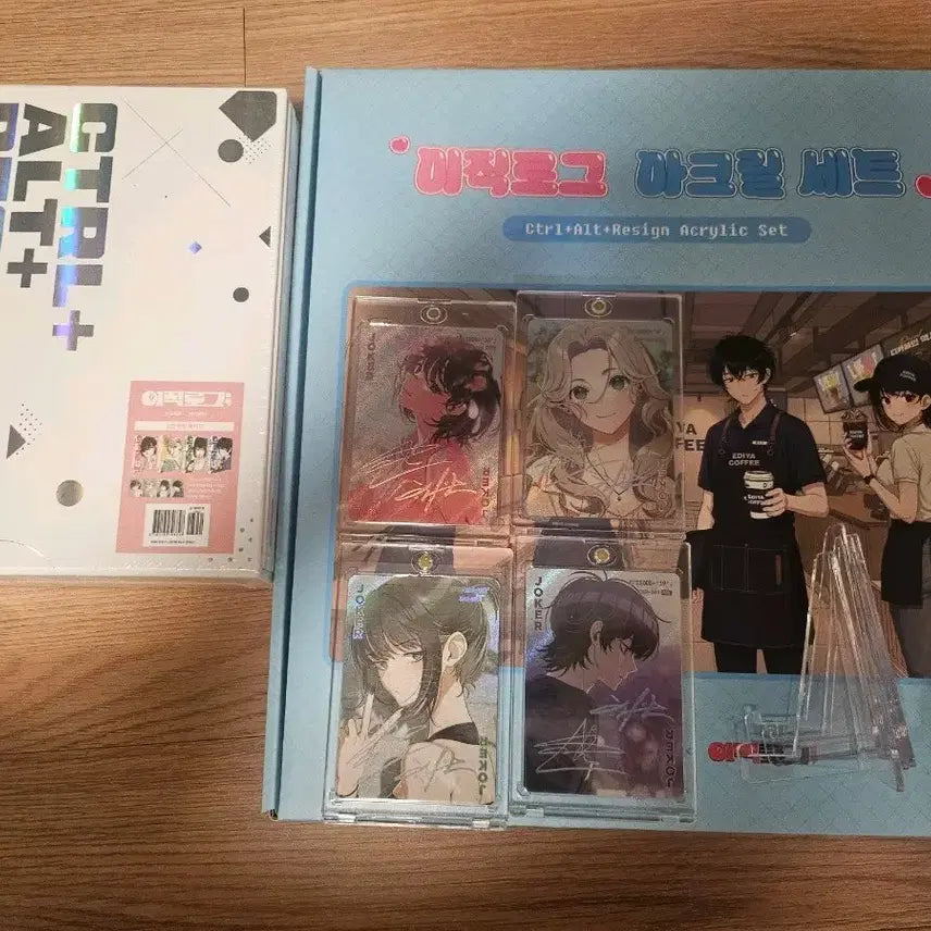 [BUNJANG] Leejinglog SSR, SR Cards, Novel, Acrylic Bundle Set / 이직로그 SSR, SR카드, 단행본 세트, 아크릴 일괄 팝니다