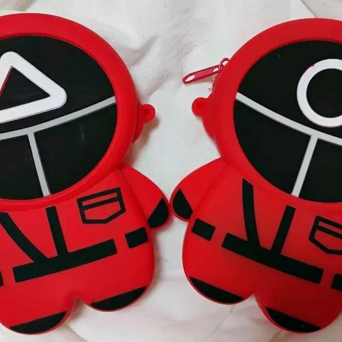 [BUNJANG] Squid Game Coin Purse Set / 오징어게임 뽁뽁이 푸쉬팝 동전지갑 세트