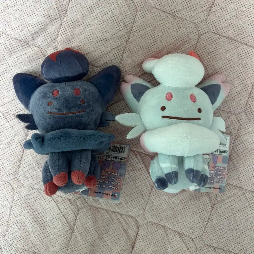 [BUNJANG] Transforming Ditto Zorua Plush Doll / 변신 메타몽 조로아 인형