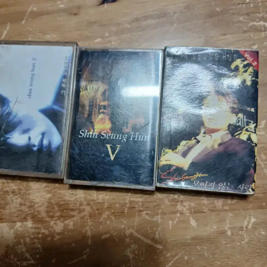 [BUNJANG] Shin Seung Hun Tape 3 Types (IV / V / Vol.2) Bundle / 신승훈 테이프 3종 (IV / V / Vol.2)일괄 소장음반방출