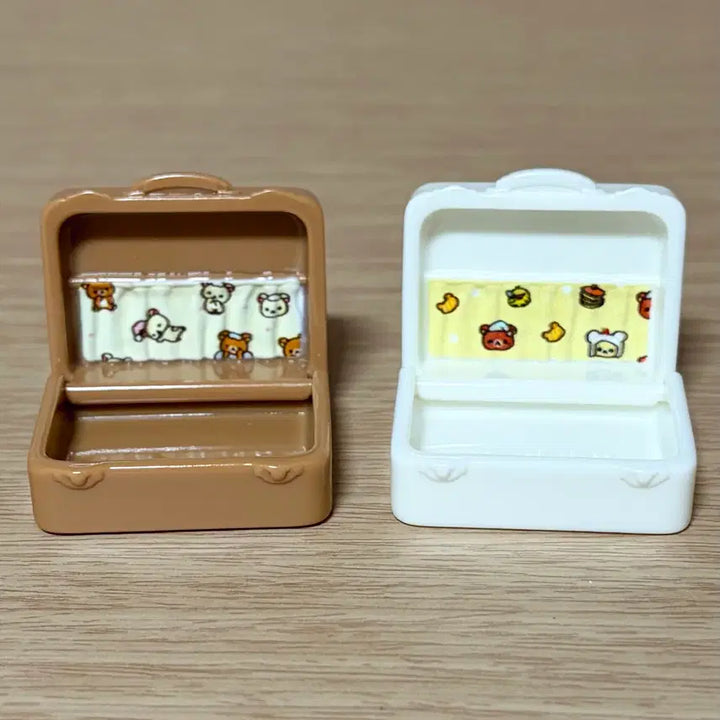 [BUNJANG] Rilakkuma Miniature Travel Suitcase / 미니어쳐 리락쿠마 여행 캐리어