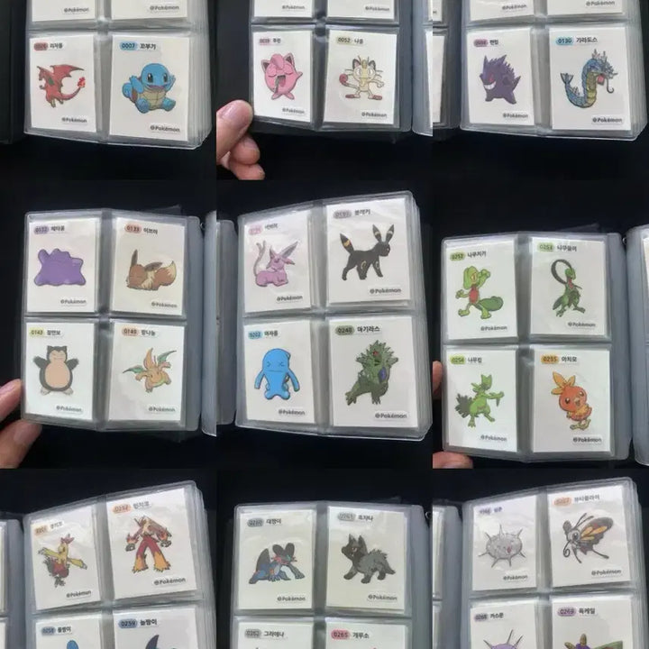 [BUNJANG] 2023 Pokemon Season 1 Sticker Set (139 Variants) / 2023년 포켓몬 시즌1 띠부씰 139종 전종 판매합니다