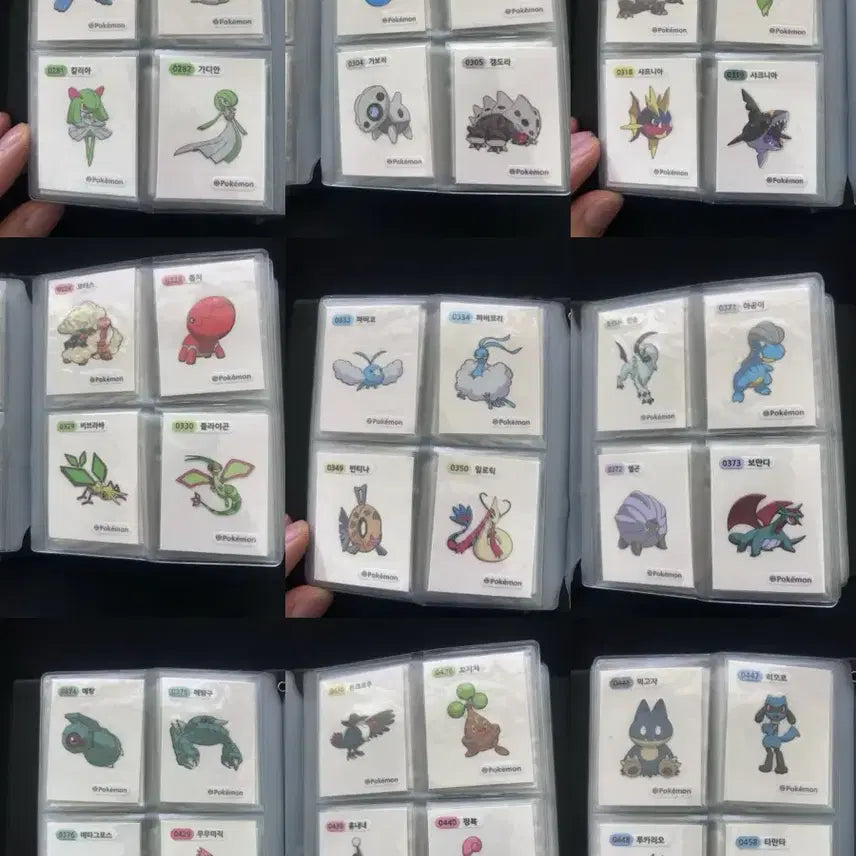 [BUNJANG] 2023 Pokemon Season 1 Sticker Set (139 Variants) / 2023년 포켓몬 시즌1 띠부씰 139종 전종 판매합니다