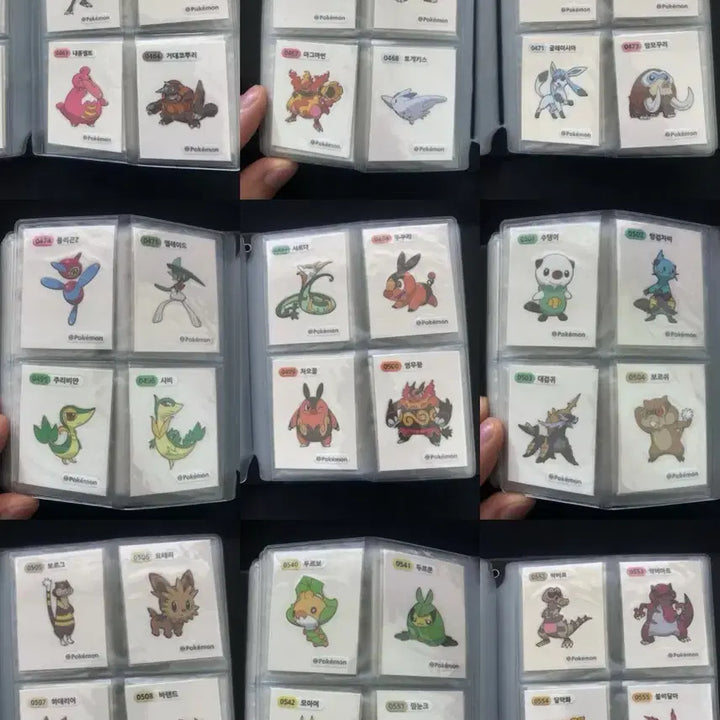 [BUNJANG] 2023 Pokemon Season 1 Sticker Set (139 Variants) / 2023년 포켓몬 시즌1 띠부씰 139종 전종 판매합니다