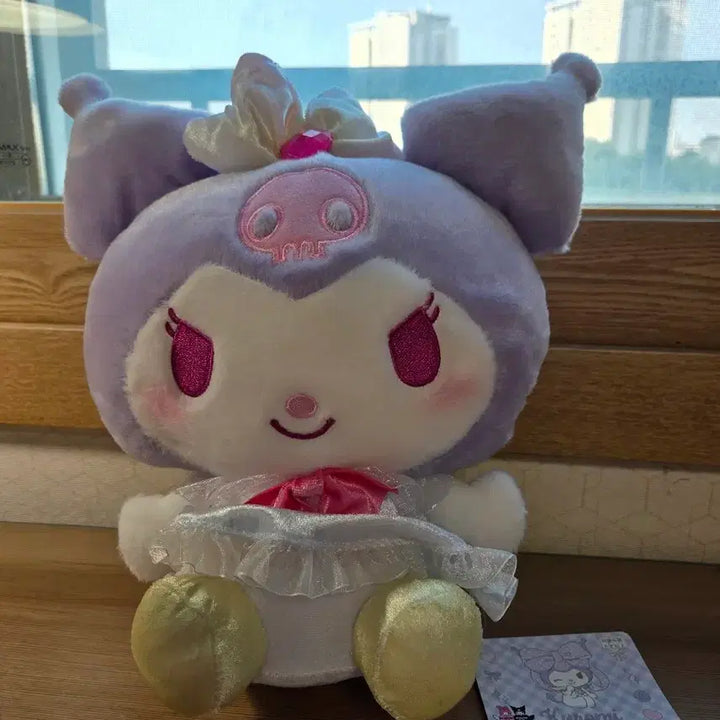 [BUNJANG] Sanrio Kuromi Angel Plush Doll / 산리오 천사 쿠로미 인형