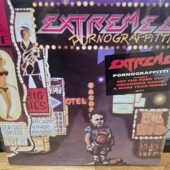 [BUNJANG] Extreme Pornograffiti LP / 익스트림 2집. 준라이센스 LP