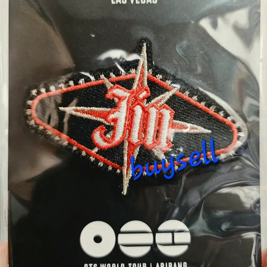 [BUNJANG] BTS Las Vegas Arirang Patch Pin JIN / 방탄소년단 BTS 콘서트 라스베가스 아리랑 패치핀 JIN