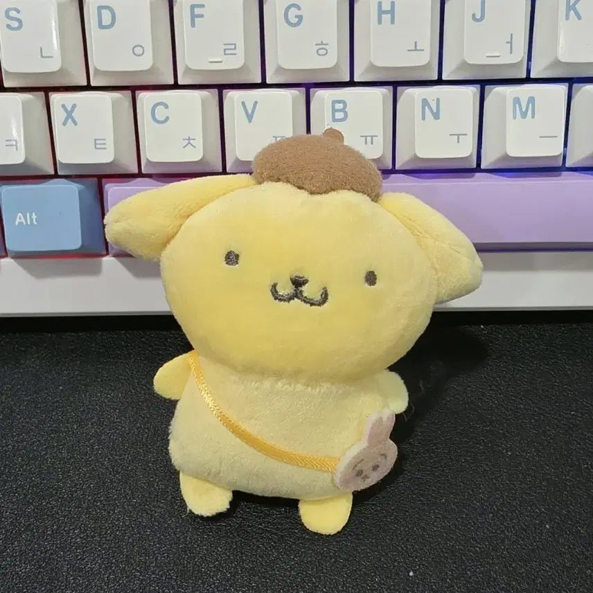 [BUNJANG] Pompompurin Plush Clutch Bag / 폼폼푸린  클러치
