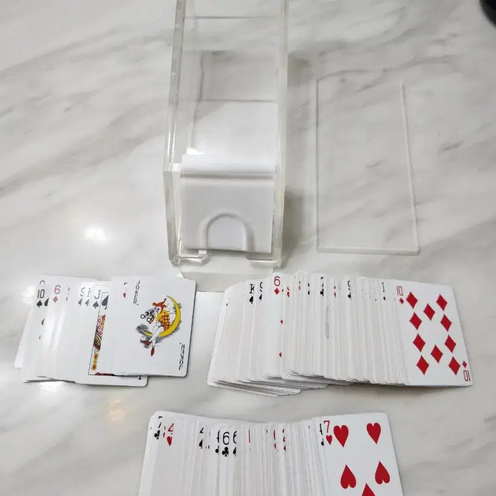 [BUNJANG] Card Storage Box with Poker Cards / 포커카즈와 보관함