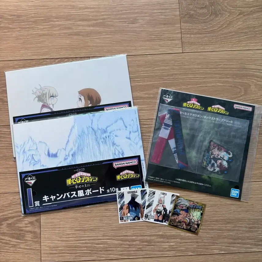 [BUNJANG] My Hero Academia Campus Board &amp; Strap Set / 나의 히어로 아카데미아 캠퍼스 보드 &amp; 스트랩 세트