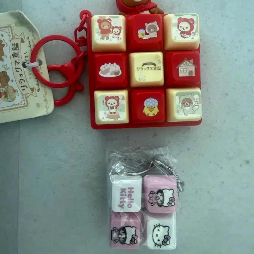[BUNJANG] Rilakkuma Monchhichi Character Keycap / 캐릭터 리락쿠마 몬치치 키캡