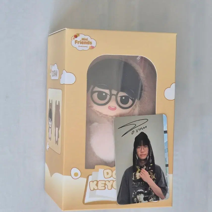 [BUNJANG] T1 Minifriends Doll Doran + Photocard Bundle / 티원 홈그라운드 미니프렌즈 인형 도란 + 포카 양도판매