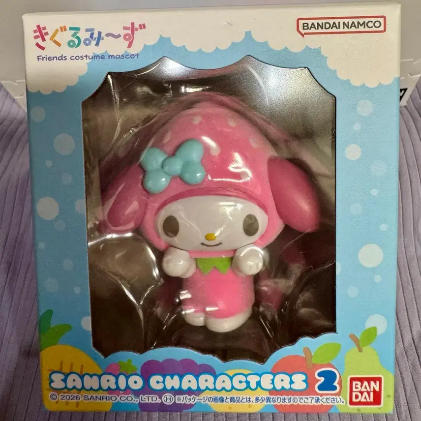 [BUNJANG] Sanrio Kigurumi-zu Vol. 2 My Melody Figure / (미개봉)산리오키구루미-즈2탄/마이멜로디