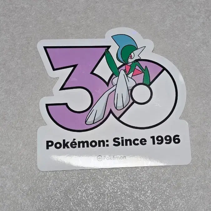 [BUNJANG] Pokemon 30th Anniversary Elayde Sticker / 포켓몬 30주년 스티커 엘레이드