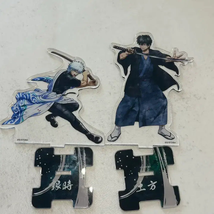 [BUNJANG] Gintama Shogun Assassination Arc Acrylic Stands Gintoki, Hijikata Bundle Set / 은혼 장군암살편 아크릴 긴토키, 히지카타 일괄