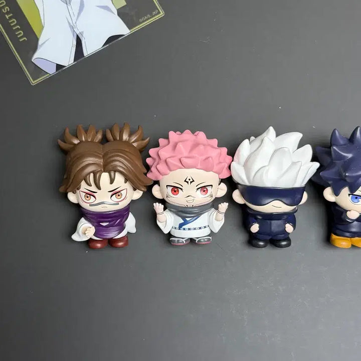 [BUNJANG] Jujutsu Kaisen Mini Figures Bundle Set (6 Types) / 주술회전 미니 피규어 6종 일괄