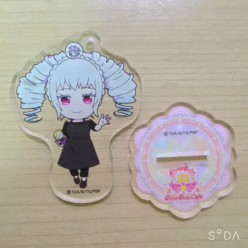 [BUNJANG] Prize Stone Rainbow Live Amo June/Sinbi SD Cafe Acrylic Stand / 프리즘스톤 레인보우라이브 아모 쥬네/신비 sd 카페 아크릴