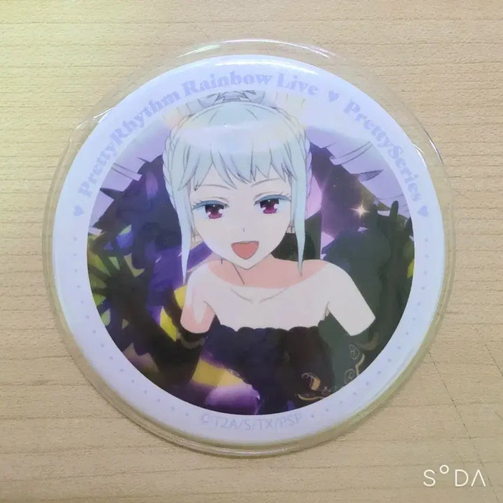 [BUNJANG] Prism Stone Rainbow Live Amo June/Shinbi Groove Garage Can Badge / 프리즘스톤 레인보우라이브 아모 쥬네/신비 그루브개러지 캔뱃지