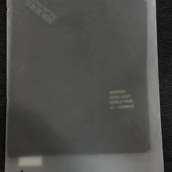 [BUNJANG] BIGBANG 20th Anniversary Tour T-Shirt Charcoal XL / 빅뱅20주년 투어티셔츠XL 미개봉새상품 판매