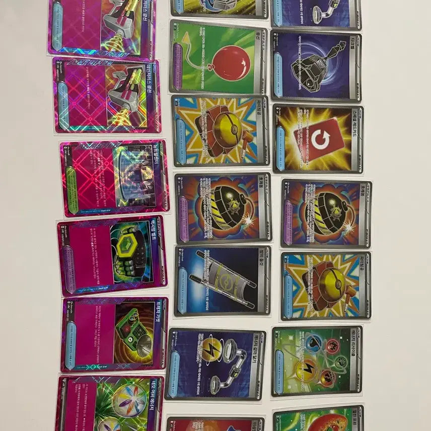 [BUNJANG] Pokemon TCG SR, RR, and Item Cards Bundle Set / 포켓몬카드 SR, RR, 아이템 일괄 정리해요