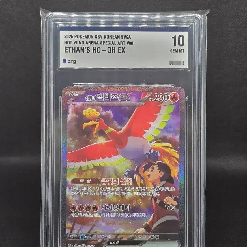 [BUNJANG] Pokemon Card Set [BRG10] Enamorus ex SAR / [BRG10] 포켓몬카드 심향의칠색조 ex SAR