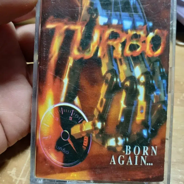 [BUNJANG] Turbo Born Again Cassette Tape Album / 터보 앨범 Born Again 카세트 테이프 소장음반방출