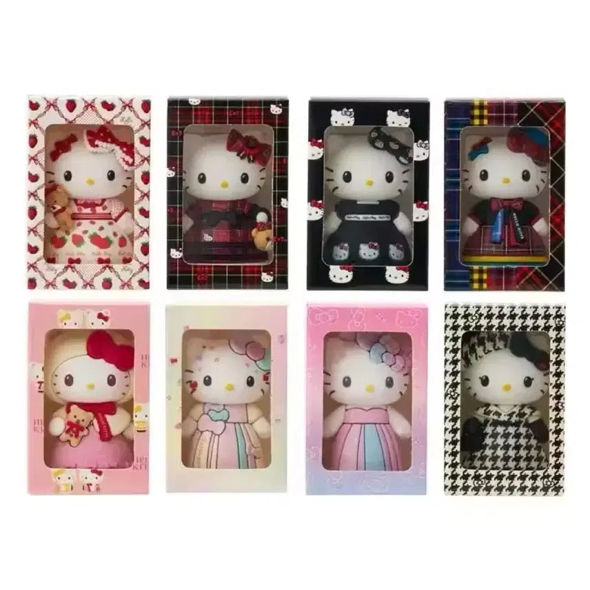 [BUNJANG] Hello Kitty 51st Anniversary Closet Doll Mini Mascot Random Figure / 헬로키티 51주년 생일 클로젯 인형 미니 마스코트 랜덤 피규어