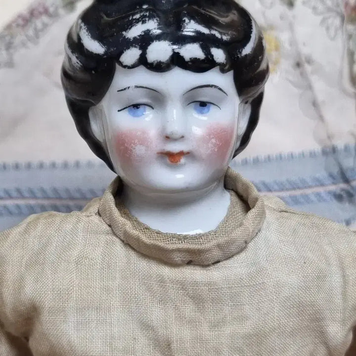 [BUNJANG] Antique German Bisque China Doll / 독일 앤틱 차이나인형 비스크 차이나돌