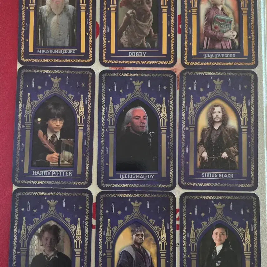 [BUNJANG] Harry Potter Card Bundle Set / 씨네샵 해리포터 카드 일괄 판매합니다.